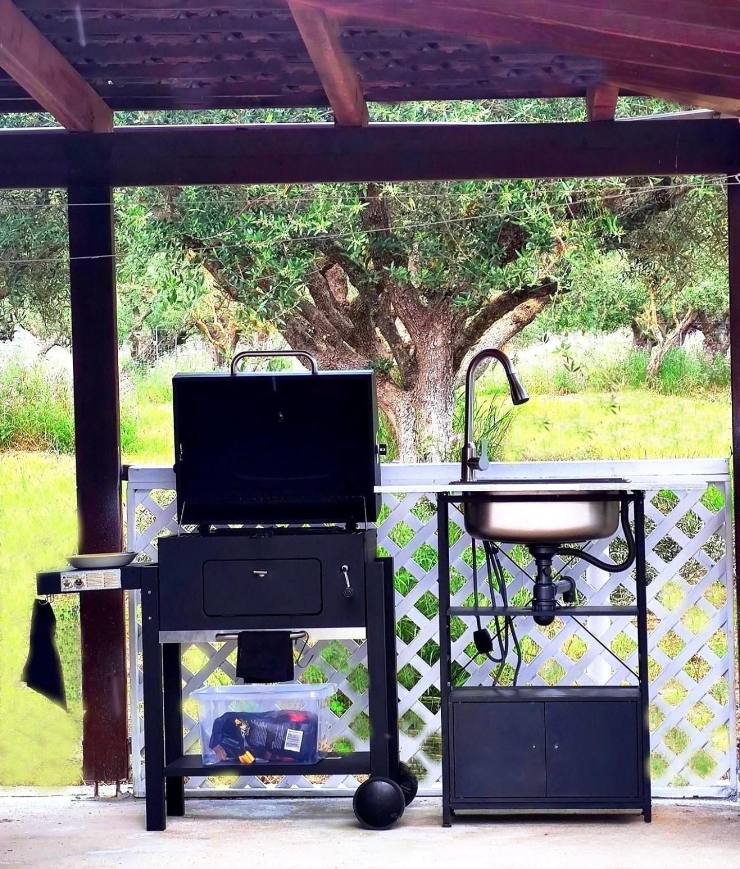 Casa Katina , Villa In Lagana, Agrilia Area ラガナス エクステリア 写真